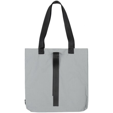 Шопер Manifest из светоотражающей ткани, серый Шопер Manifest из светоотражающей ткани, серый