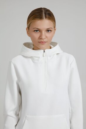 Анорак унисекс Lovi, молочно-белый Анорак унисекс Lovi, молочно-белый