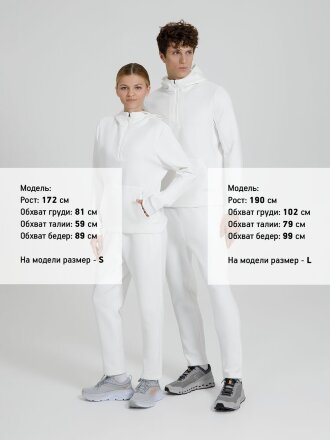 Анорак унисекс Lovi, молочно-белый Анорак унисекс Lovi, молочно-белый