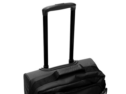 Сумка на колесах TORBER Mobi, черный, полиэстер 900D с PU покрытием, 47 х 34 х 21,5 см, 32 л