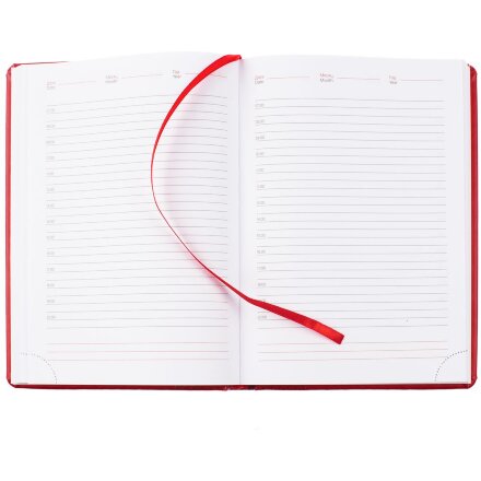 Ежедневник Prizma, недатированный, красный Ежедневник Prizma, недатированный, красный