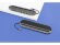 Хаб USB Type-C 3.0 для ноутбуков Falcon, черный с нанесением логотипа