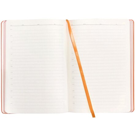 Ежедневник Shall Light, недатированный, оранжевый Ежедневник Shall Light, недатированный, оранжевый