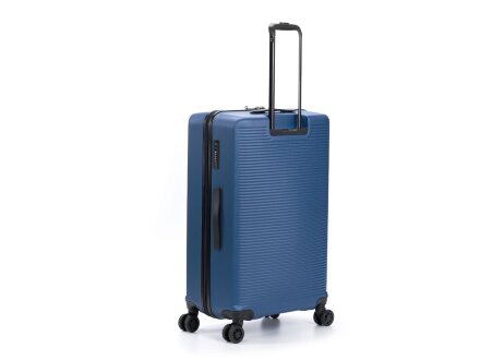 Чемодан TORBER Caspian, тёмно-синий, ABS-пластик, 49 х 29 х 78 см, 96 л Чемодан TORBER Caspian, тёмно-синий, ABS-пластик, 49 х 29 х 78 см, 96 л