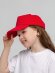 Бейсболка детская Standard Kids, красная с нанесением логотипа