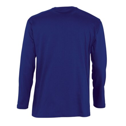 Футболка мужская с длинным рукавом Monarch, синий ультрамарин Футболка мужская с длинным рукавом Monarch, синий ультрамарин
