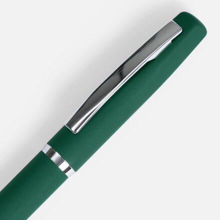 Ручка шариковая Bolt Soft Touch, зеленая Ручка шариковая Bolt Soft Touch, зеленая