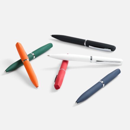 Ручка шариковая Bolt Soft Touch, зеленая Ручка шариковая Bolt Soft Touch, зеленая