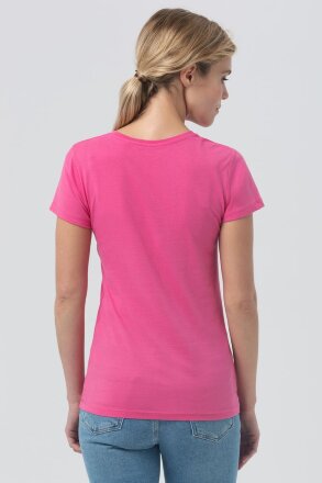 Футболка женская Metropolitan, ярко-розовая Футболка женская Metropolitan, ярко-розовая