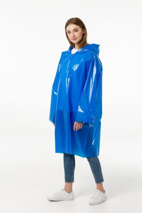 Дождевик-плащ CloudTime, синий Дождевик-плащ CloudTime, синий