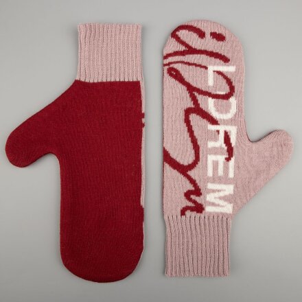 Варежки на заказ Mani, полушерсть