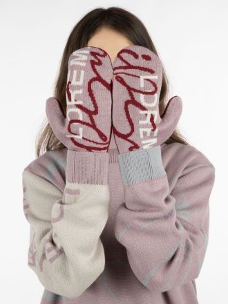 Варежки на заказ Mani, полушерсть