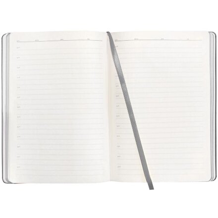 Ежедневник Shall Light, недатированный, серый Ежедневник Shall Light, недатированный, серый