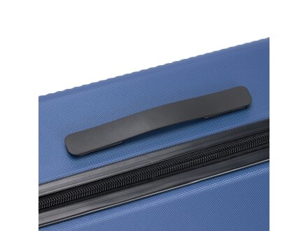 Чемодан TORBER Caspian, тёмно-синий, ABS-пластик, 43 х 26 х 68 см, 64 л Чемодан TORBER Caspian, тёмно-синий, ABS-пластик, 43 х 26 х 68 см, 64 л