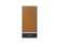 Внешний аккумулятор Rombica NEO ARIA Sienna, 10000мАч, Soft-touch, PD, QCharge, Type-C, охра/синий