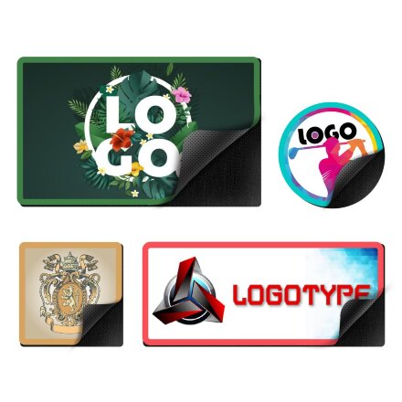 Шеврон с полноцветной печатью на заказ Kappa, S Шеврон с полноцветной печатью на заказ Kappa, S