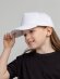 Бейсболка детская Standard Kids, белая с нанесением логотипа