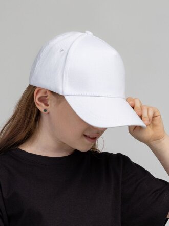 Бейсболка детская Standard Kids, белая Бейсболка детская Standard Kids, белая