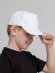 Бейсболка детская Standard Kids, белая с нанесением логотипа