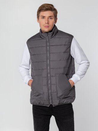 Жилет Leven, темно-серый (графит) Жилет Leven, темно-серый (графит)
