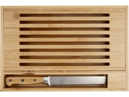 Бамбуковая разделочная доска с ножом Pao Бамбуковая разделочная доска с ножом Pao