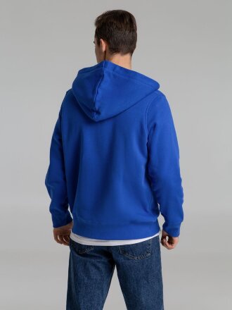 Толстовка унисекс на молнии Sherpa 280, ярко-синяя Толстовка унисекс на молнии Sherpa 280, ярко-синяя