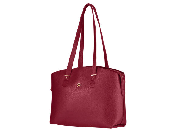Сумка женская WENGER RosaElli с карманом для ноутбука 14, красная, полиэстер, 37 x29x19 см с нанесением логотипа