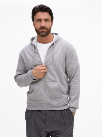 Толстовка унисекс Stone, серый меланж Толстовка унисекс Stone, серый меланж