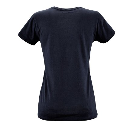 Футболка женская Metropolitan, темно-синяя Футболка женская Metropolitan, темно-синяя