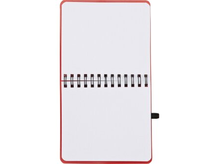 Блокнот А6 Журналист с ручкой, красный Блокнот А6 Журналист с ручкой, красный