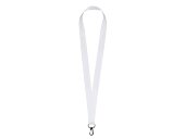 Ланъярд 2 см под сублимацию с трендовым карабином, черный