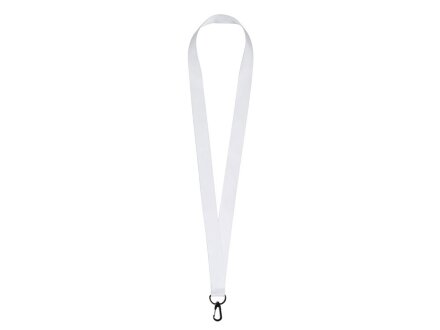 Ланъярд 2 см под сублимацию с трендовым карабином, черный