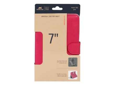 Чехол универсальный для планшета 7 3012, розовый Чехол универсальный для планшета 7 3012, розовый