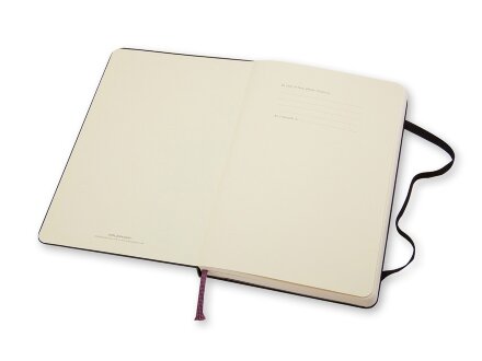Записная книжка Moleskine Classic (нелинованный) в твердой обложке, Large (13х21см), черный Записная книжка Moleskine Classic (нелинованный) в твердой обложке, Large (13х21см), черный