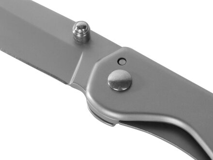 Складной нож Peak, матовый серебристый Складной нож Peak, матовый серебристый