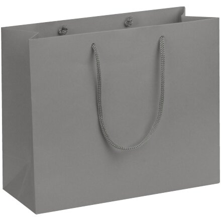 Пакет бумажный Porta S, горизонтальный, серый Пакет бумажный Porta S, горизонтальный, серый