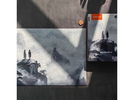 Деревянный пазл Serenity