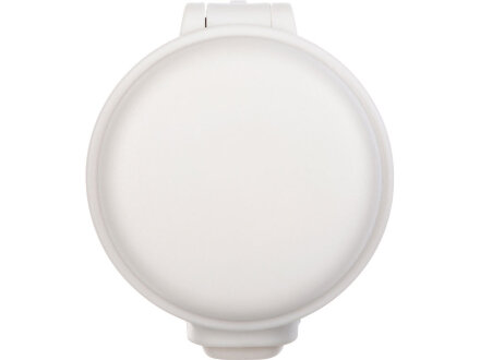 Вакуумная термокружка Waterline c кнопкой Guard, 400 мл, тубус, белый (Р)