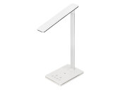 Настольная лампа с функцией беспроводной зарядки Starline, белый Настольная лампа с функцией беспроводной зарядки Starline, белый