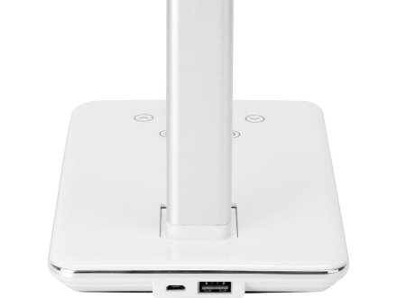 Настольная лампа с функцией беспроводной зарядки Starline, белый Настольная лампа с функцией беспроводной зарядки Starline, белый