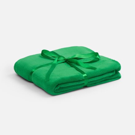 Плед Plush, зеленый Плед Plush, зеленый