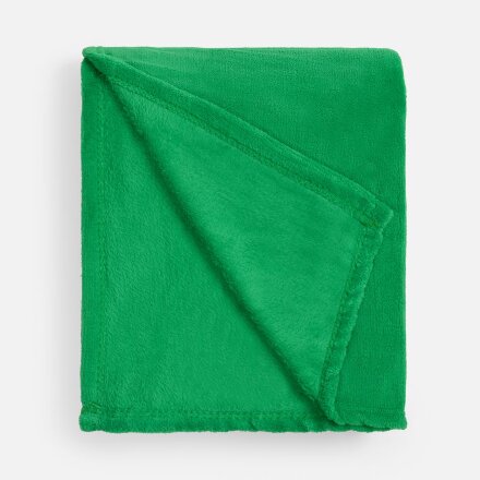 Плед Plush, зеленый Плед Plush, зеленый