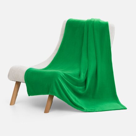 Плед Plush, зеленый Плед Plush, зеленый