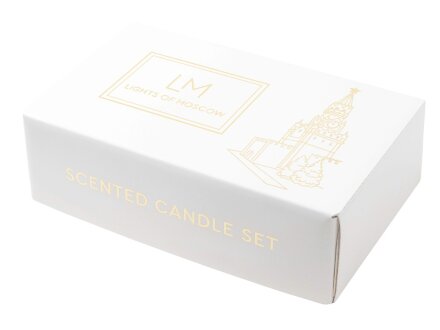 Набор ароматических свечей, 5*50 мл