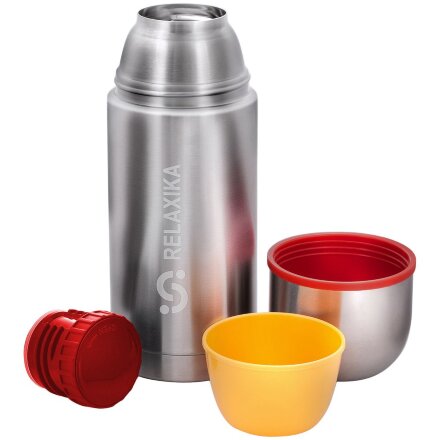Термос Relaxika Duo 750 в чехле, стальной Термос Relaxika Duo 750 в чехле, стальной