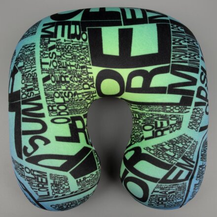 Подушка дорожная Kopf с печатью на заказ Подушка дорожная Kopf с печатью на заказ