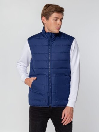 Жилет Leven, темно-синий Жилет Leven, темно-синий