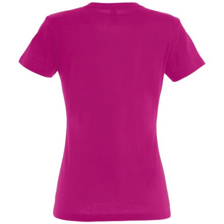 Футболка женская Imperial Women 190, ярко-розовая (фуксия) Футболка женская Imperial Women 190, ярко-розовая (фуксия)