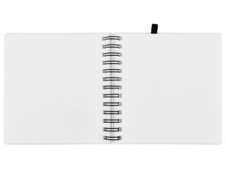 Блокнот А6 Журналист с ручкой, белый Блокнот А6 Журналист с ручкой, белый