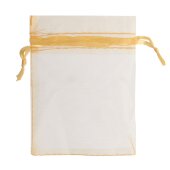 Мешочек подарочный Gauze, золотистый Мешочек подарочный Gauze, золотистый